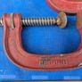 3 Record 4" G Clamps Image 2