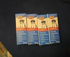 Dog training spray