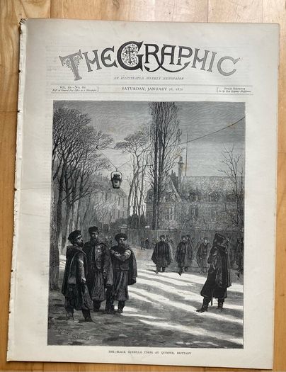 The Graphic newspaper Jan 28, 1871