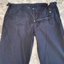 Massimo Dutti Finest Italian Fabric Mens Navy Slim Fit Trousers W36 L32 Image 5