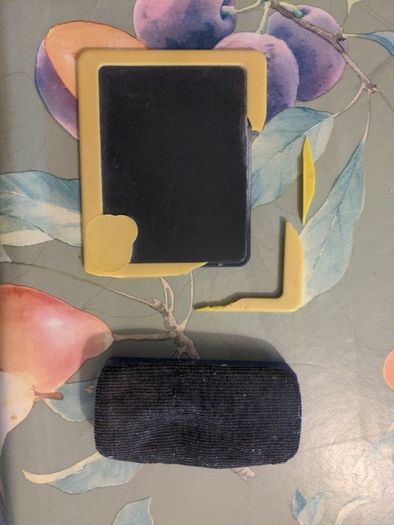 Mini chalkboard and large duster