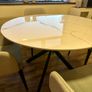 Modern Marble Finish Dining table from Home Sweet Home Image 3