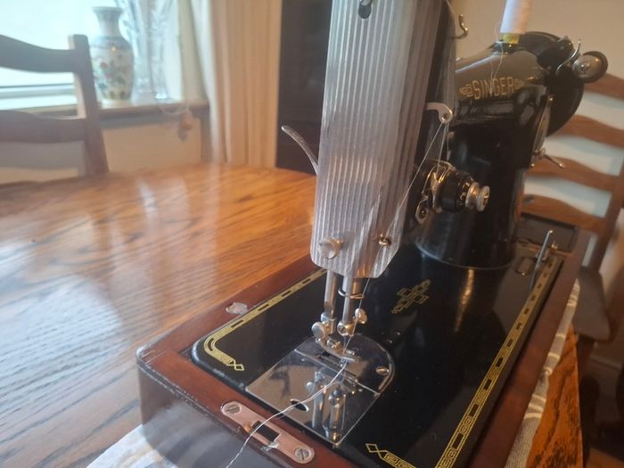 Vintage Singer sewing machine