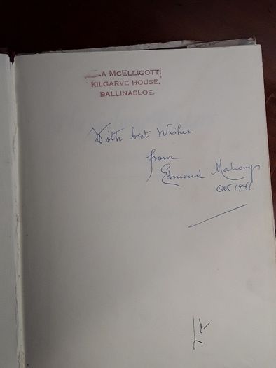 The Galway Blazers memoirs by Edmund Mahony. (Signed)