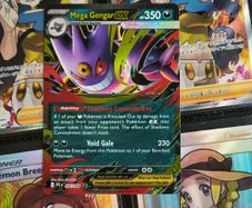 Mega Gengar EX ! Double Rare ! from Phantasmal Flames Set ! 2025 ! Pokemon Card !