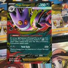 Mega Gengar EX ! Double Rare ! from Phantasmal Flames Set ! 2025 ! Pokemon Card !