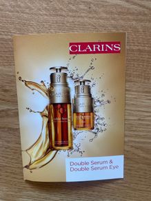 Clarins Double Serum and Double Eye Serum