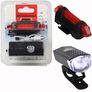 Bike 2pc Rechargeable Bicycle Light USB LED Front and Back - 49241 Image 2