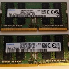 32GB RAM 2x16GB Sodimm Samsung Laptop Memory DDR4 3200mhz
