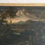 Circle of Francesco Zuccarelli  mountainous landscape by a lake with a fortress Image 8