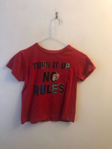 No rules tshirt (age 7-8)