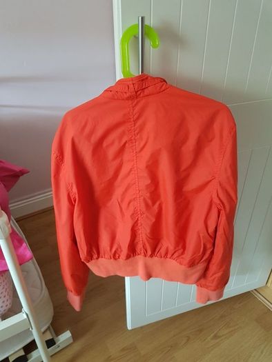 orange jacket