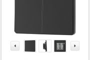 British General Evolve Light Switch Black Matt
