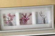Framed Floral Print Set