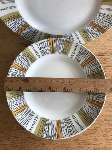 Vintage Retro Sienna Midwinter Plate