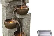 Solar Powered Water Feature