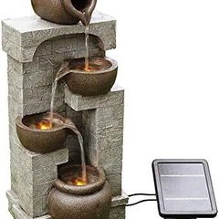 Solar Powered Water Feature