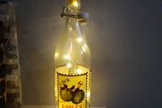 decorative bottle with lights