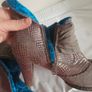 Rare Vintage Irregular Choice Bronze Brown Booties Image 6