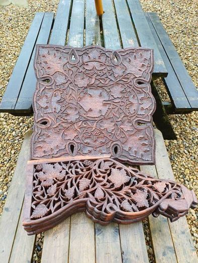 Large Antique Anglo-Indian Campaign Table