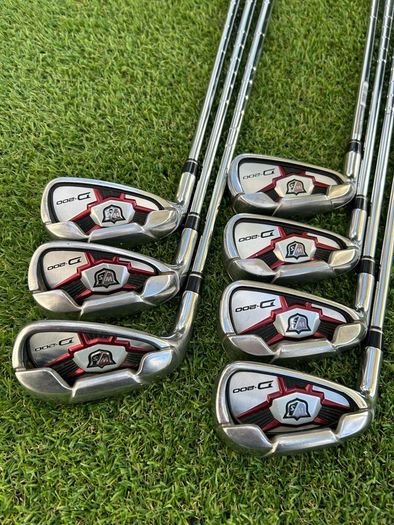 Full set of left handed golf clubs
