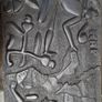 large vintage African plaque Image 3