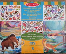Melissa & Doug Reusable Puffy Stickers-Dinosaurs