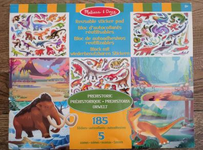 Melissa & Doug Reusable Puffy Stickers-Dinosaurs