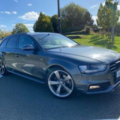 A4 Avant s line black edition full Audi service