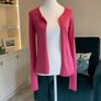 Ladies Fuchsia Pink Light Cardigan from Sud Express Image 4