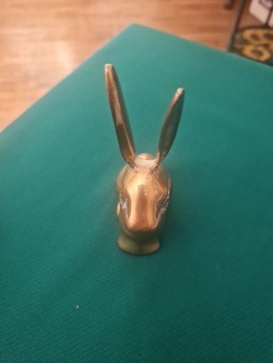 brass bunny