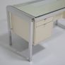 Mid-Century Lacquer, Glass and Chrome Desk by Pierre Cardin, 1970s Image 3