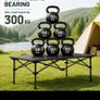 Camping table. Folding table. Foldable table. Camping table with storage. Picnic table Image 3
