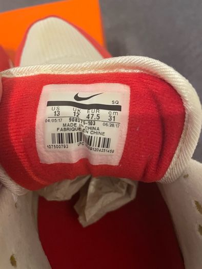 Air Max 1 Anniversary Red - 12uk