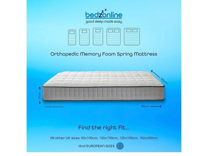 4 foot 6 double mattress