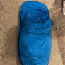 A blue bugaboo footmuff and apron Image 4