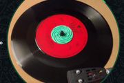 NEW Green Plastic 7" 18cm 45 rpm Vinyl Record Flat Adapter (18cm) 45 rpm vinyl records