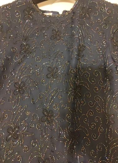 Vintage Beaded Top