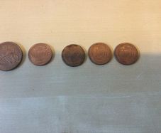 Irish copper coins