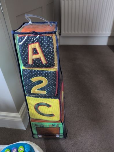 Soft Toy Stacking Cubes