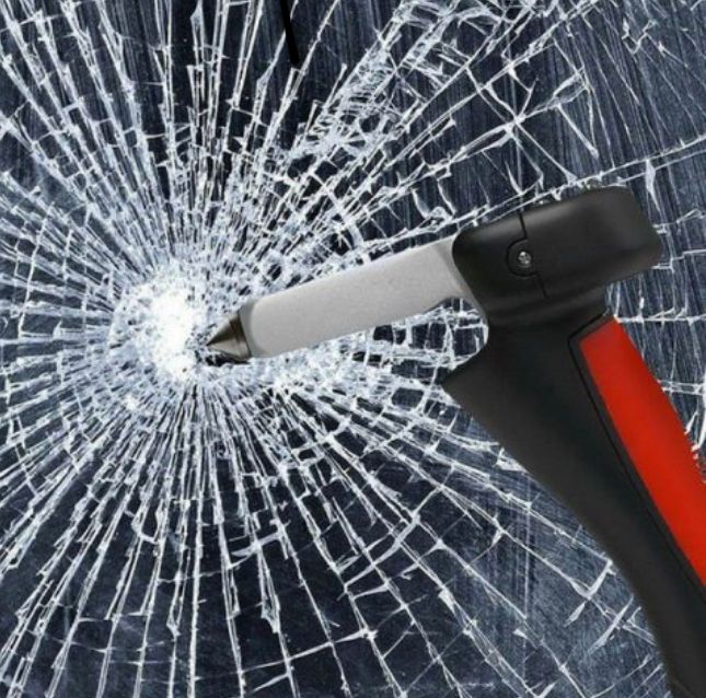 100 Wholesale Car Emergency Safety Handle / Glass Breaker / Seatbelt Cutter With Led Torch - As Seen On Tv