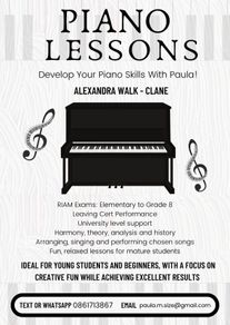 Piano Lessons - Kildare