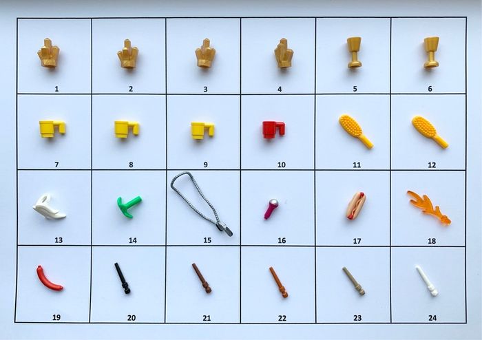 Lego genuine accessories - mixed items lot 3
