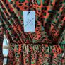 dress Bnwt wrap effect midi dress JS Millennium dress khaki & orange animal print Image 5