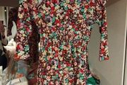 Floral Dress age 7-8 leigh willow Tucker