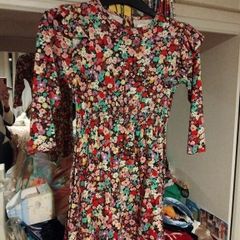 Floral Dress age 7-8 leigh willow Tucker