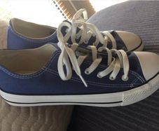 New Denim Lace Trainers
