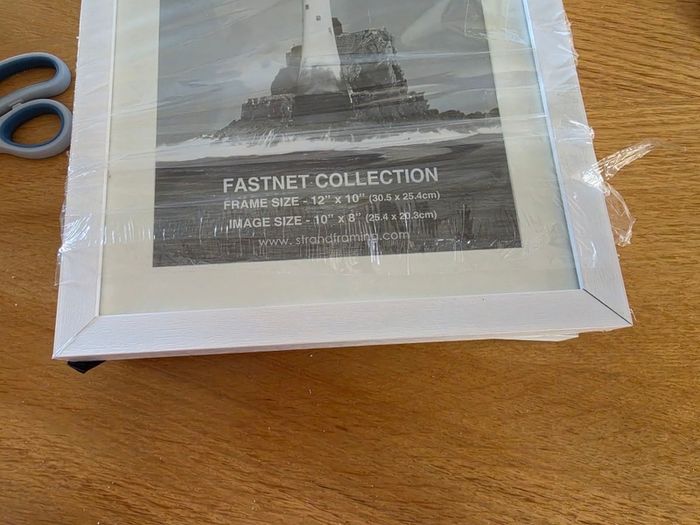 Set of 3 Strand Fastnet 12x10 Photo Frames Unused - minor damage