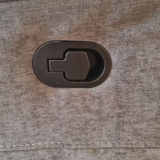 Swivel rocker reclining armchair