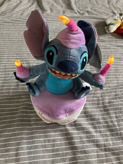 disney stitch light up happy birthday